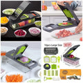 16-in-1 Multifunctional Mandoline Slicer & Veggie Food Chopper