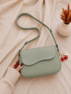 Cute & Stylish High-Capacity Handbag with Side Details