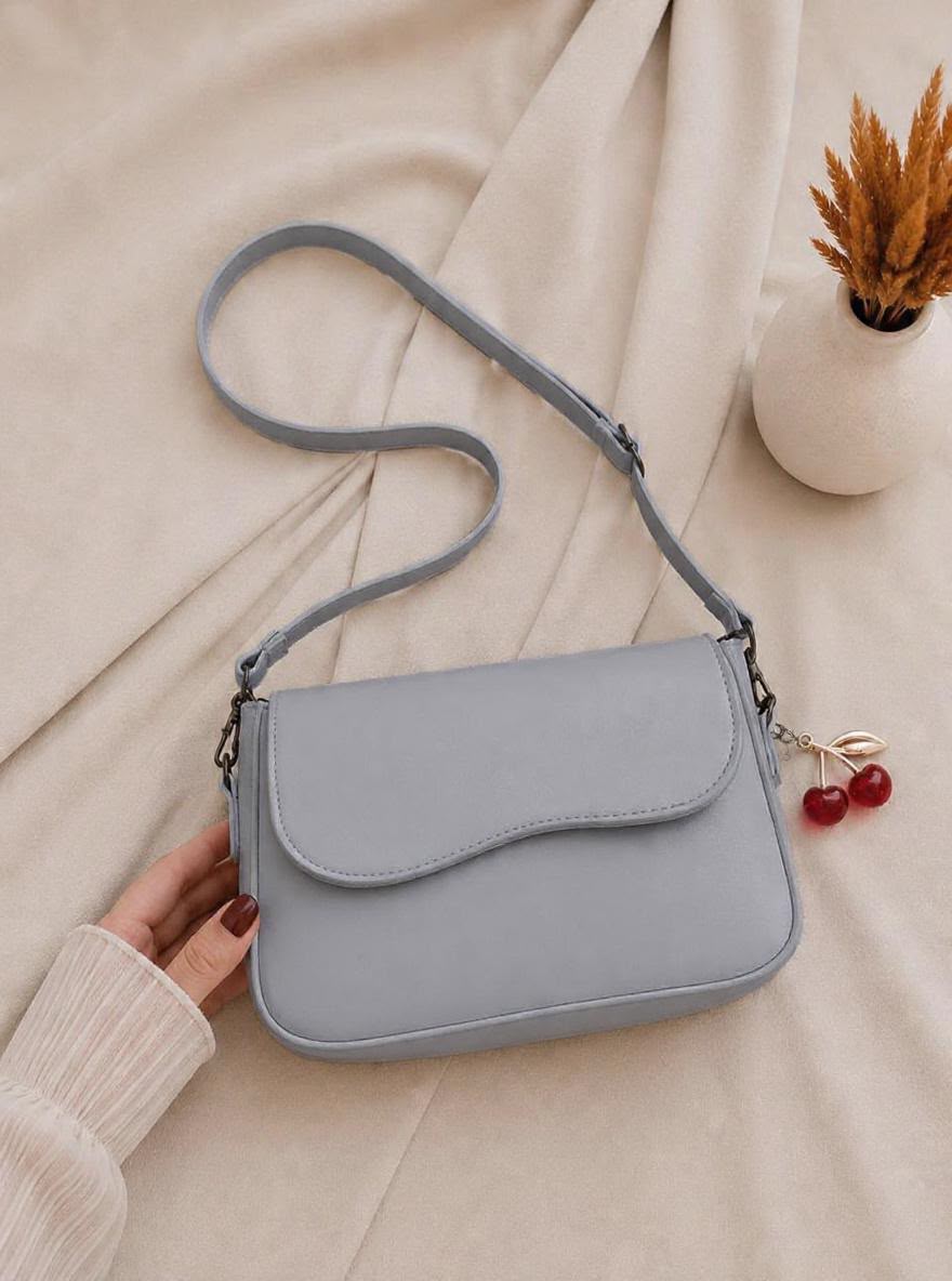 Cute & Stylish High-Capacity Handbag with Side Details