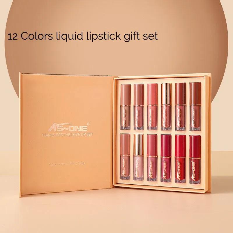 One 12 Pcs Lipgloss Set