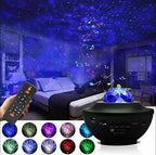Galaxy Projector Star Light Speaker with Remote Control | Big Bowl Music Speaker & Multicolor Modes