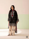 Ready to Wear Heavy Embroidered Malai Lawn 2-Piece Suit with Farshi Shalwar