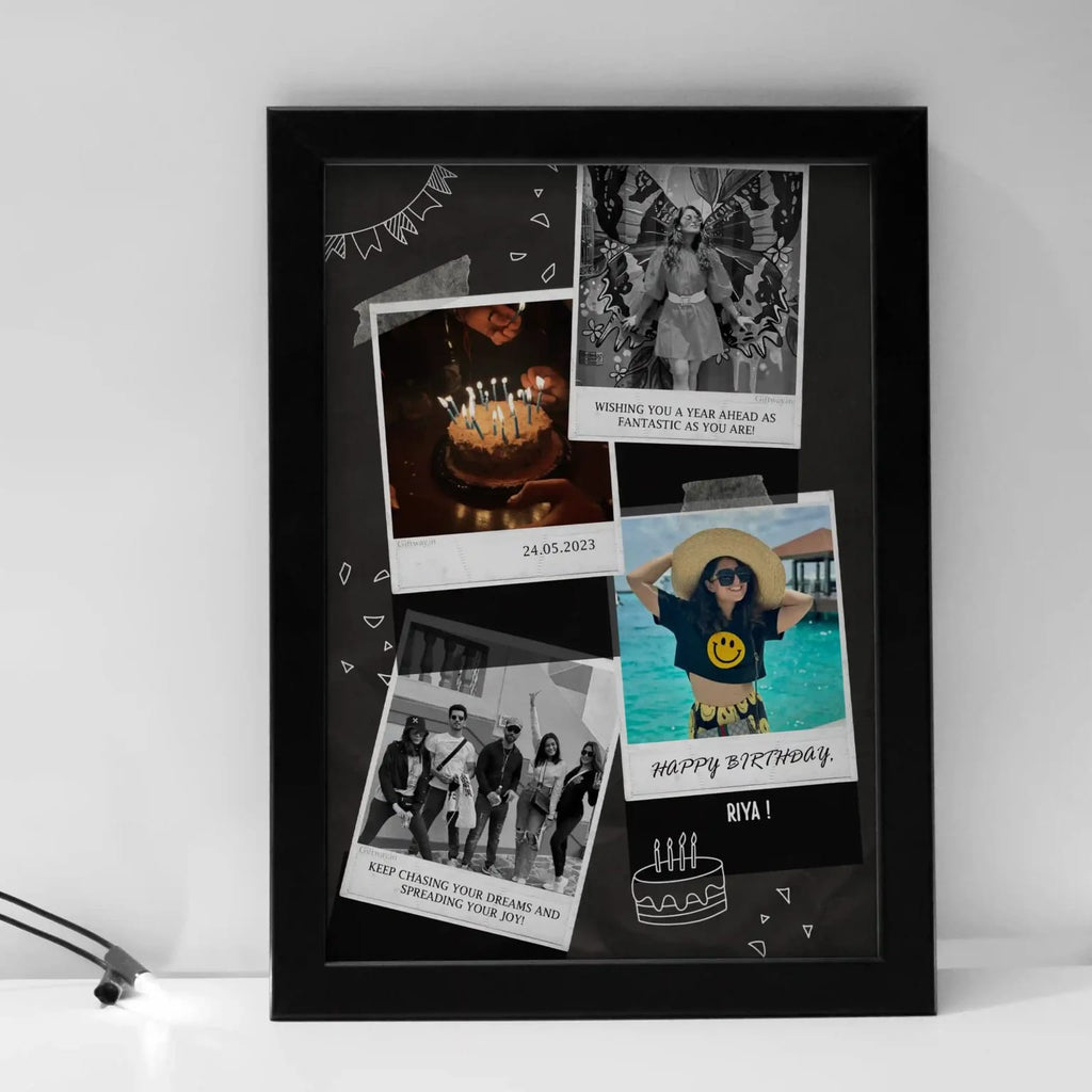 Customized Wall Hanging & Table Stand Photo Frame (Multiple Sizes)