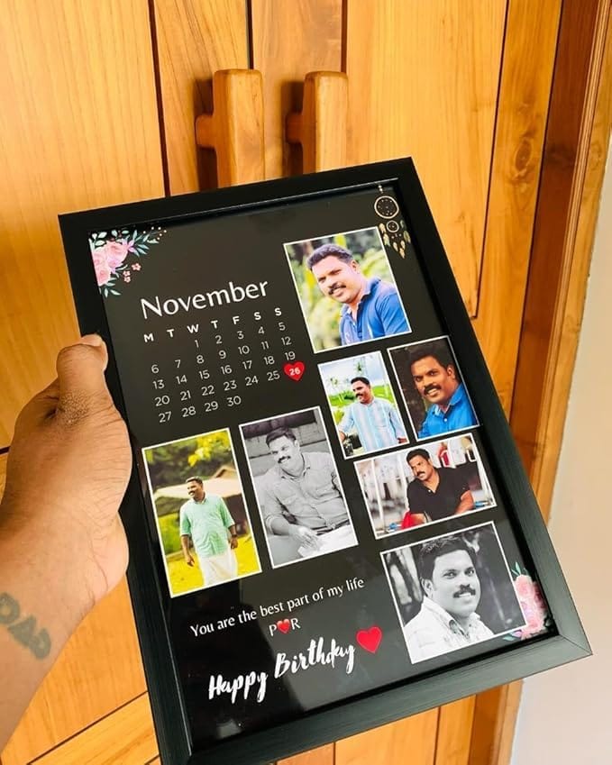 Customized Wall Hanging & Table Stand Photo Frame (Multiple Sizes)