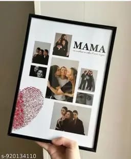 Customized Wall Hanging & Table Stand Photo Frame (Multiple Sizes)