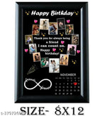 Customized Wall Hanging & Table Stand Photo Frame (Multiple Sizes)