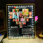 Customized Square Magic Mirror Frame with Name & Picture