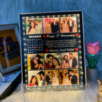 Customized Square Magic Mirror Frame with Name & Picture