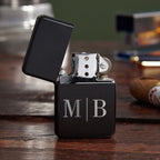 Customized Engraved Metal Zippo Lighter with Name