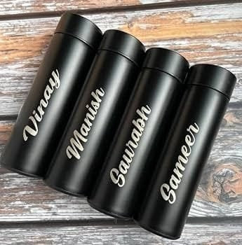 Customized Smart LED Temperature Bottle