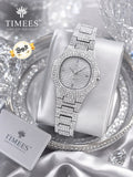 Timees Full Stone Ladies Watch