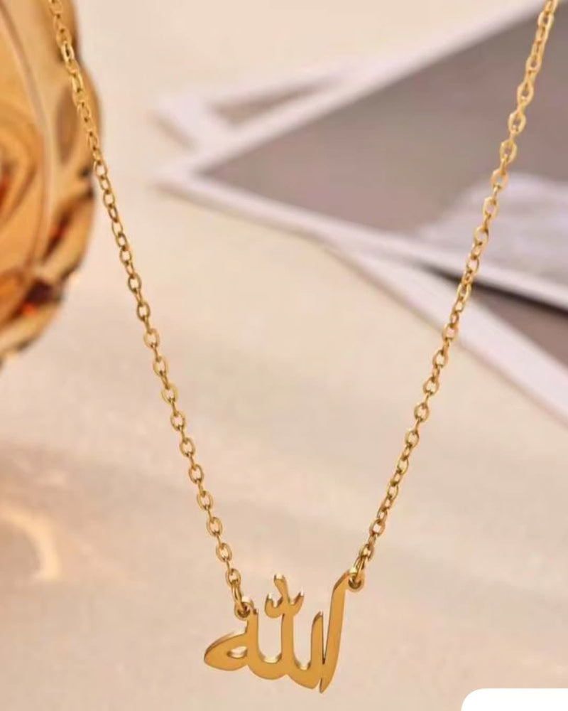 ALLAH | New Arrival Spiritual Gift Stainless Steel Furnace Quality Necklace