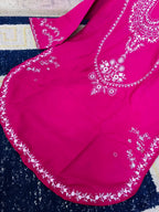 Ready to Wear Elegant Embroidered Bareeza Cotton Farshi Shalwaar Co-Ord Set