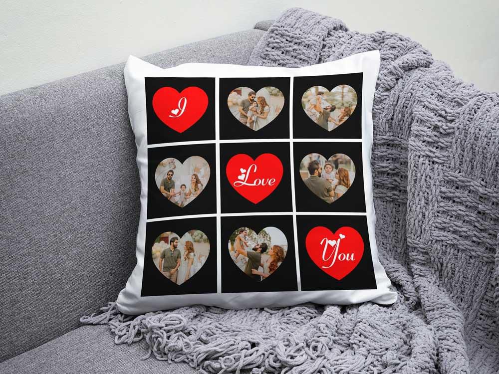 Customized Canvas Pillow / Cushion – 15x15 Inches