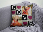 Customized Canvas Pillow / Cushion – 15x15 Inches