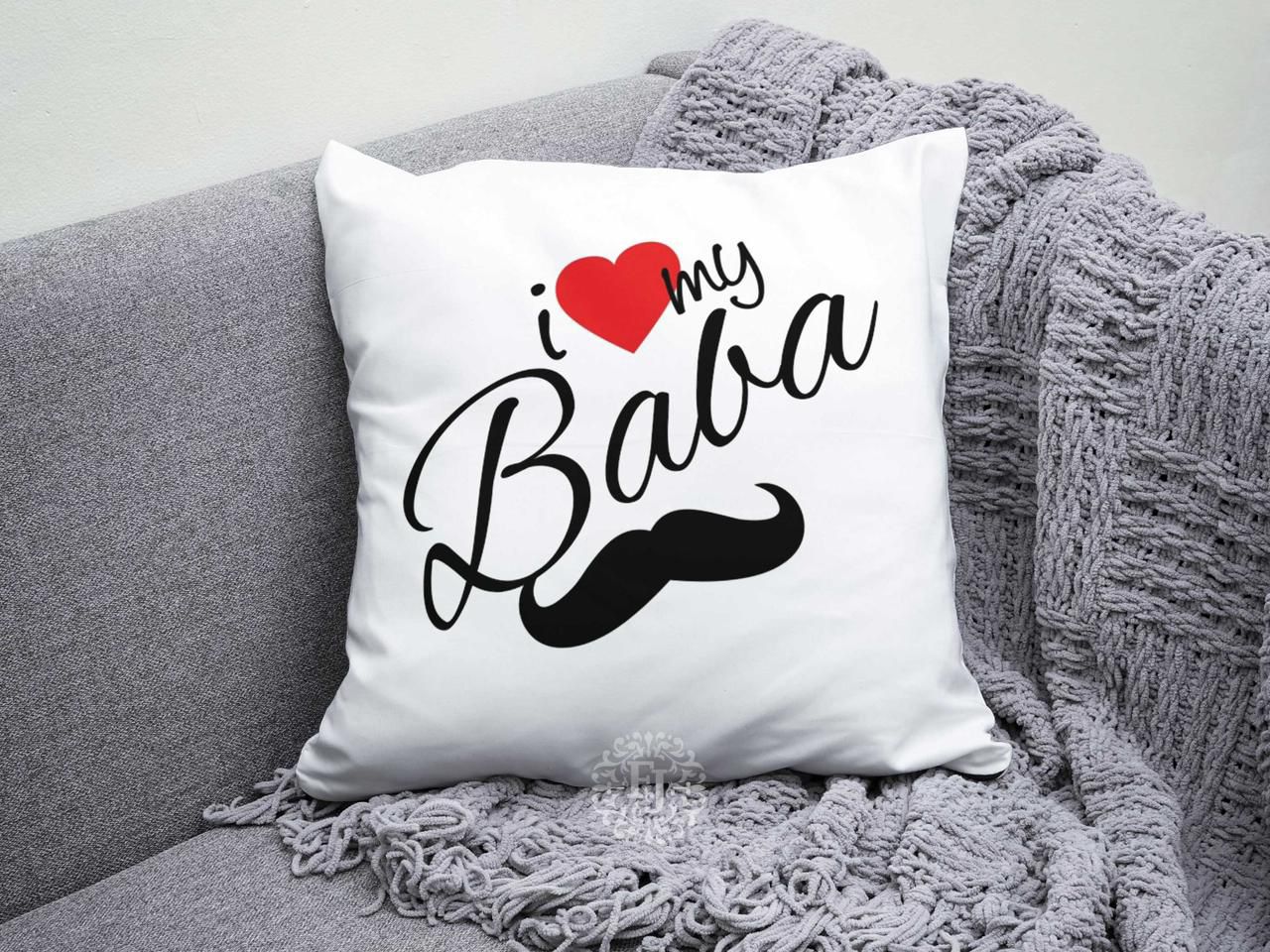 Customized Canvas Pillow / Cushion – 15x15 Inches