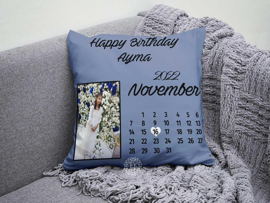 Customized Canvas Pillow / Cushion – 15x15 Inches