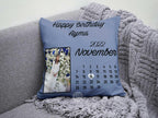 Customized Canvas Pillow / Cushion – 15x15 Inches