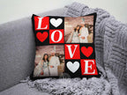Customized Canvas Pillow / Cushion – 15x15 Inches