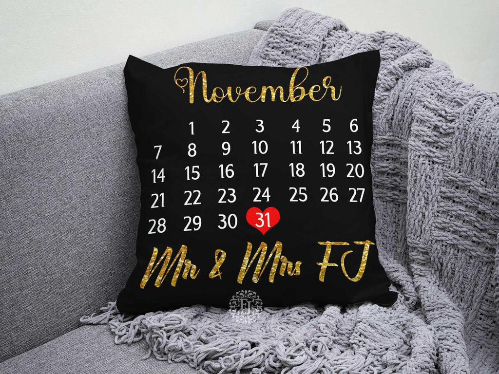 Customized Canvas Pillow / Cushion – 15x15 Inches