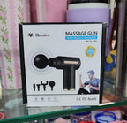 Deep Tissue Muscle Massage Gun with Big Box & Tray – Handheld Percussion Massager