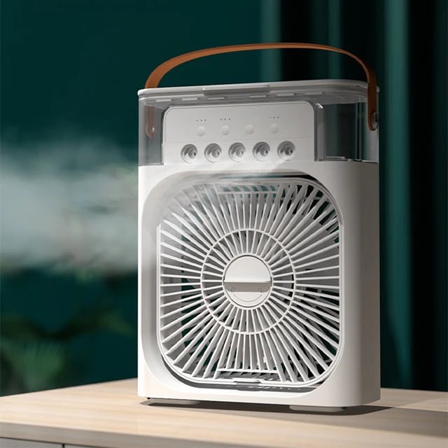 Humidifier Mist Fan (Plug & Play) – Premium Quality Portable Mist Cooling Fan