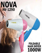 Nova NV-1290 Foldable Hair Dryer – 1000W Portable Travel Hair Dryer