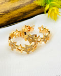 Fancy Delicate Design Micro Zircon Balliyan in Golden & Silver