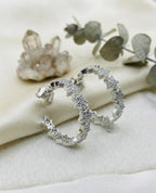 Fancy Delicate Design Micro Zircon Balliyan in Golden & Silver