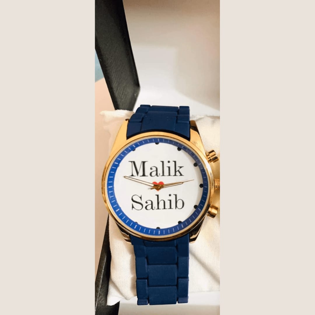 Customized Couple Watch Set with Luxury Gift Box