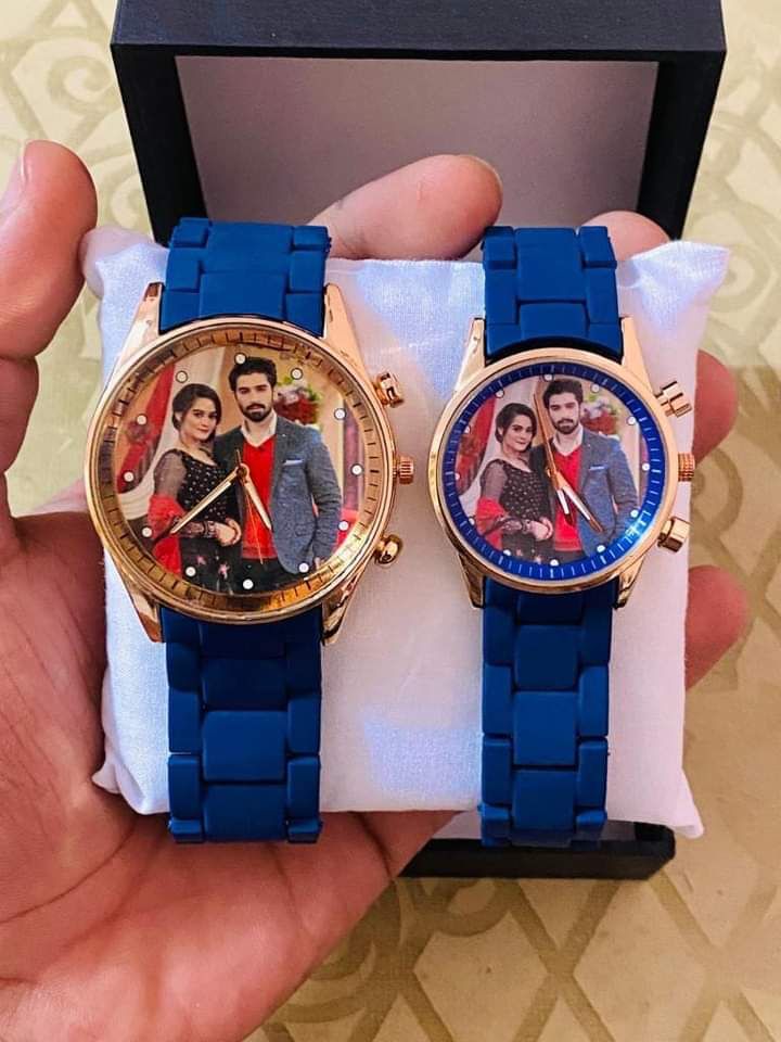 Customized Couple Watch Set with Luxury Gift Box