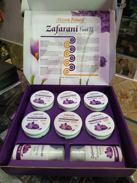 Moon Touch Zafrani Facial Kit – Glow & Brightening Skincare Set