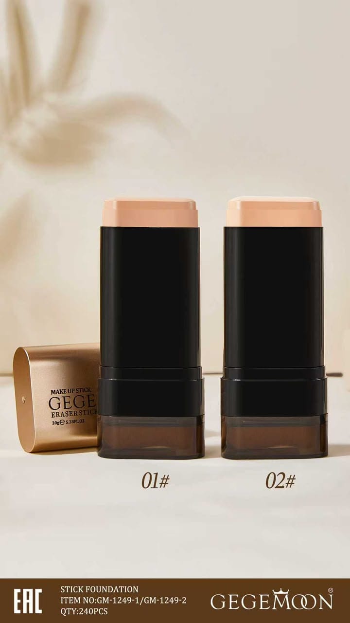 Gegemoon Foundation Stick – Full Coverage & Smooth Matte Finish