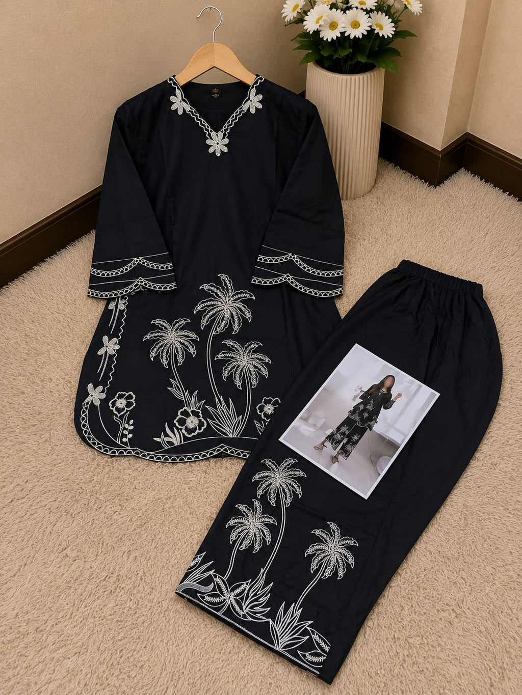 Ready to Wear Farshi Shalwaar CoOrd Set – Premium Bareeza Cotton Summer Wear