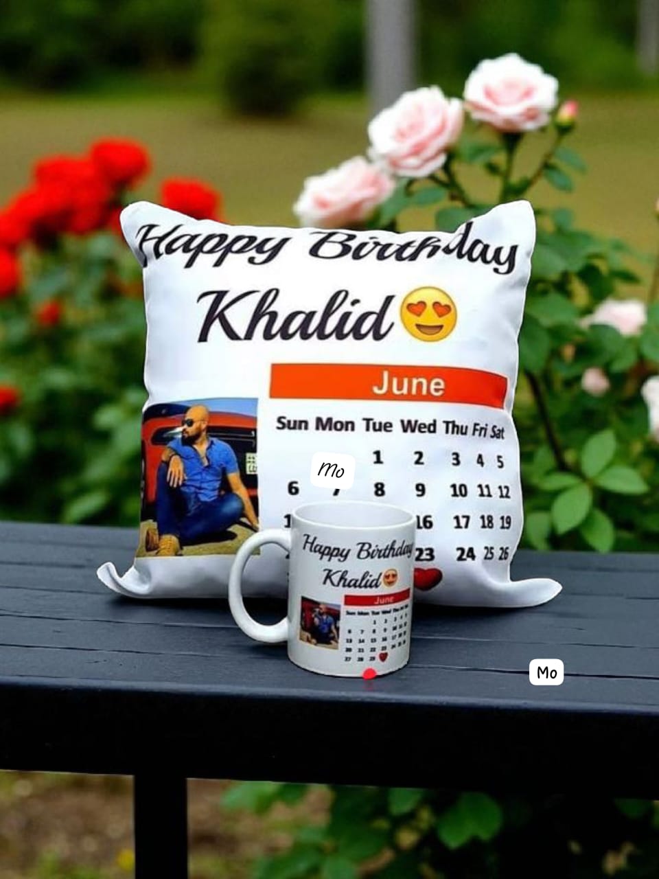 Custom Personalized Pillow & Mug Gift Deal