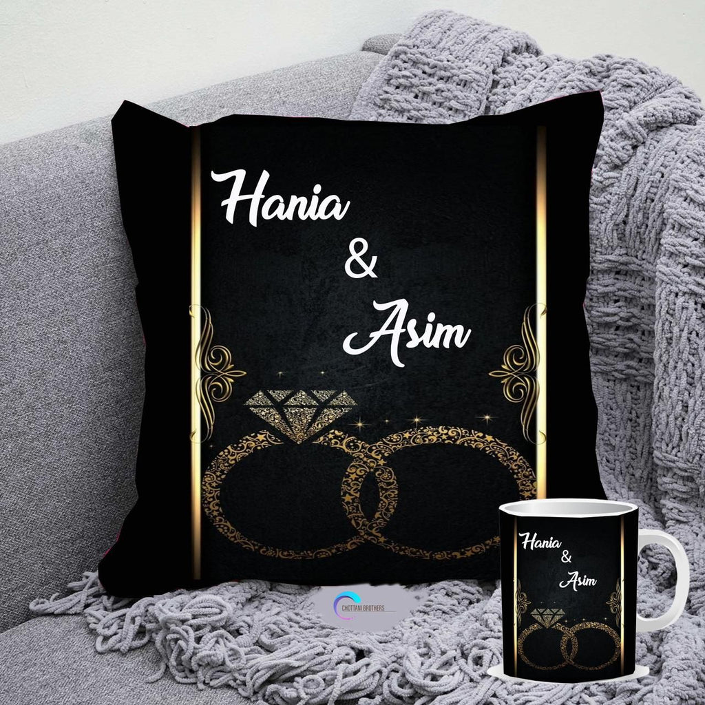 Custom Personalized Pillow & Mug Gift Deal