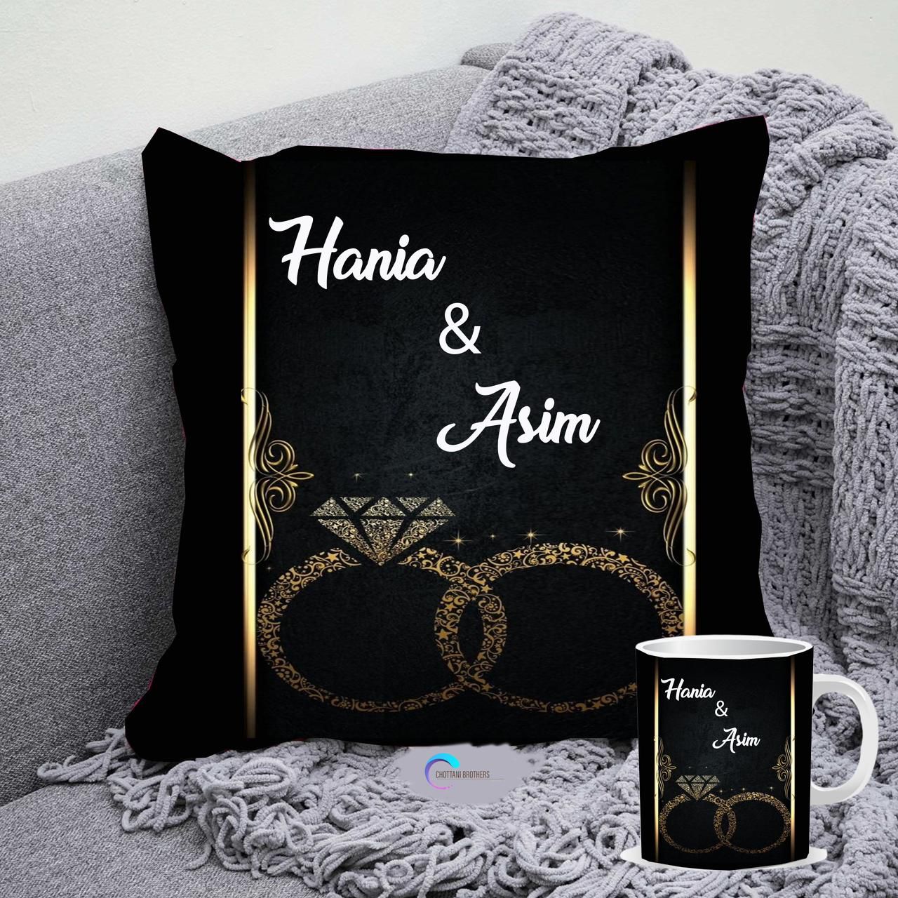 Custom Personalized Pillow & Mug Gift Deal