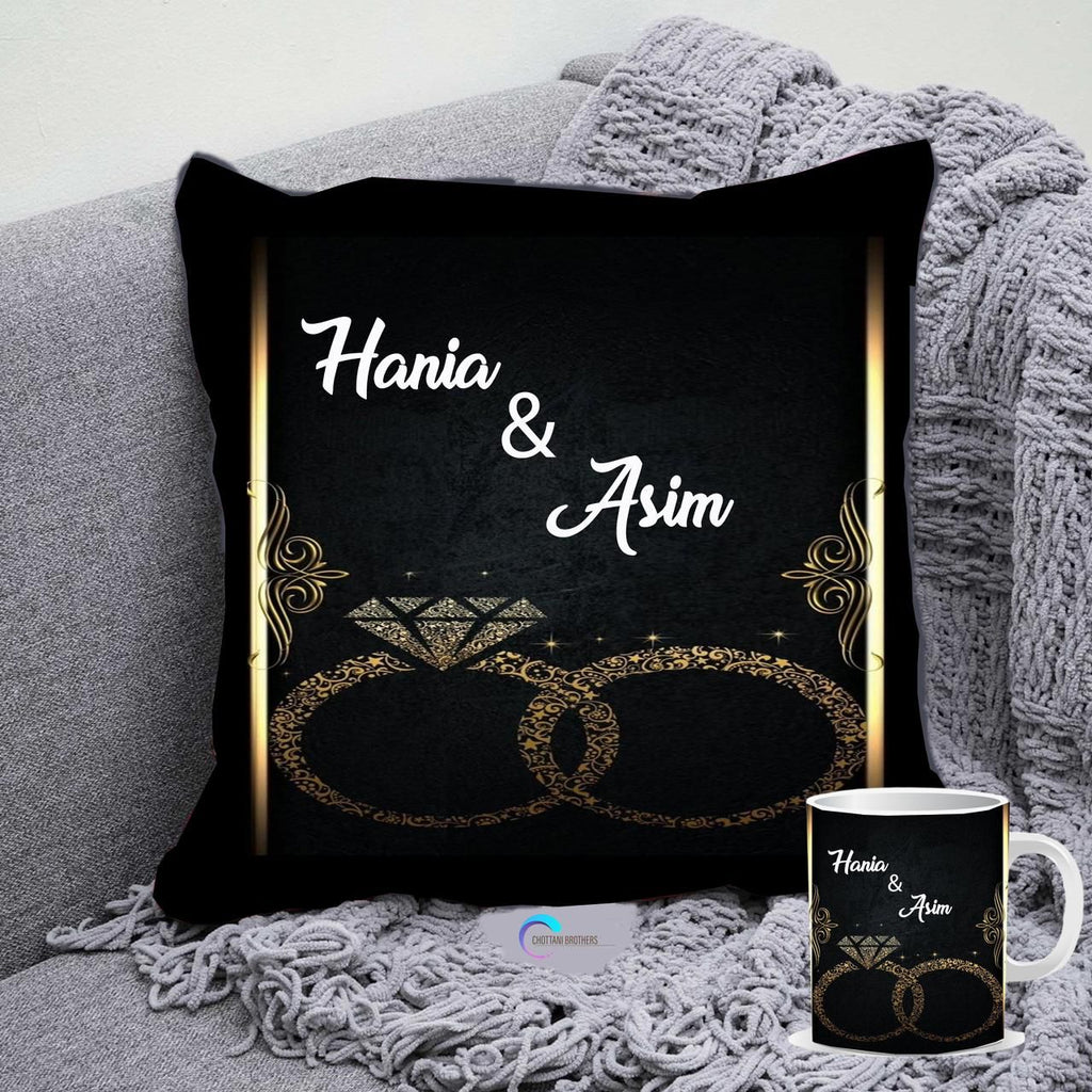 Custom Personalized Pillow & Mug Gift Deal
