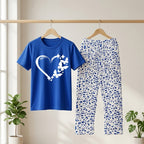 Women's Comfortable Cotton Jersey Night Suit – Sleepwear & Loungewear