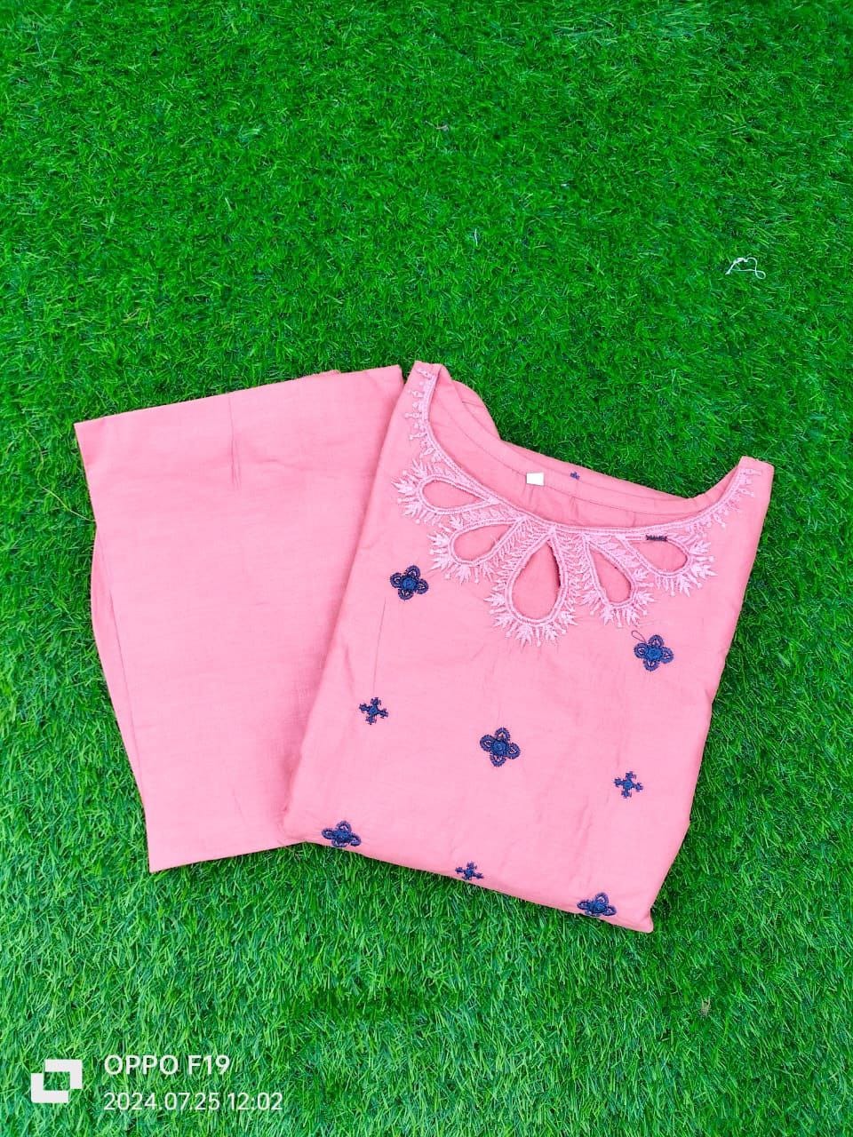 Ready to Wear Embroidery 2-Piece Summer Cotton Lawn Suit