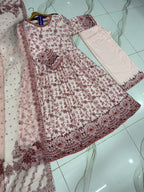 Ready to Wear Trending Digital Printed 3-Piece Maxi, Flapper & Dupatta Set