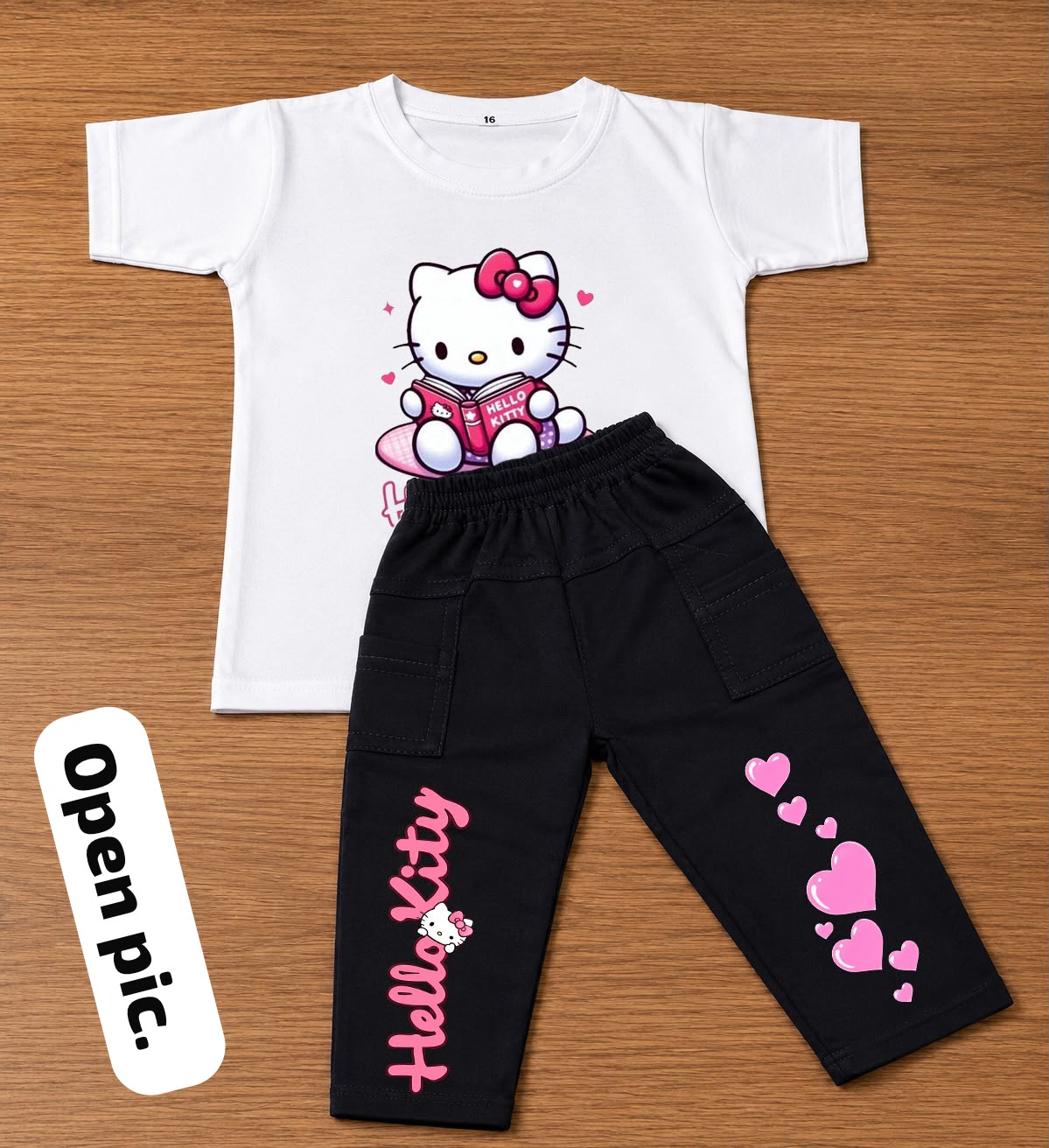 Kids T-Shirt & Jeans Pant Set – New Arrival