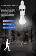 Smart Motion Sensor Light Socket (E27 Holder)