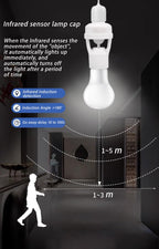 Smart Motion Sensor Light Socket (E27 Holder)