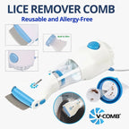 V-Comb Electronic Head Lice Removal Machine & Anti-Lice Comb