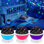 Rotating Star Master LED Lamp Projector – Kids Night Light