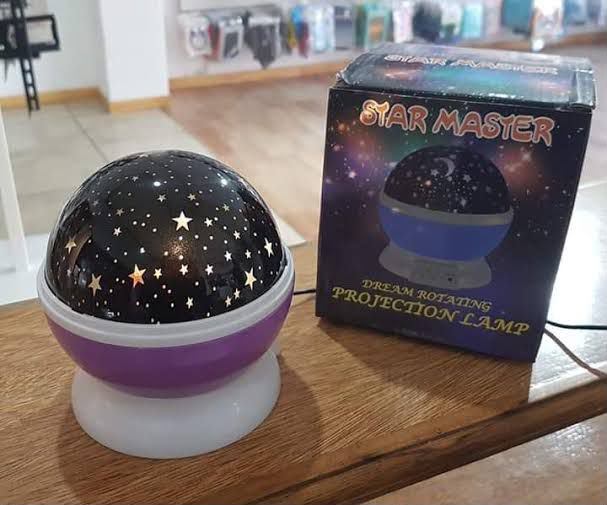Rotating Star Master LED Lamp Projector – Kids Night Light