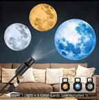 USB 3D Projection Lamp – Starry Sky & Mood Light with 3 Discs
