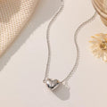 Magnetic Broken Heart Locket – Silver & Golden