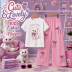 Kids Persian Tom Print T-Shirt & Trouser Set